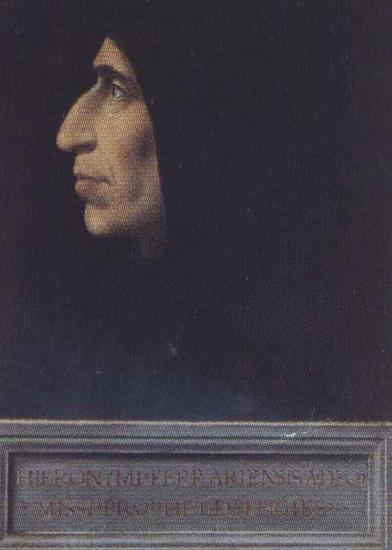 Sandro Botticelli Fra Bartolomeo Portrait of Girolamo Savonarola